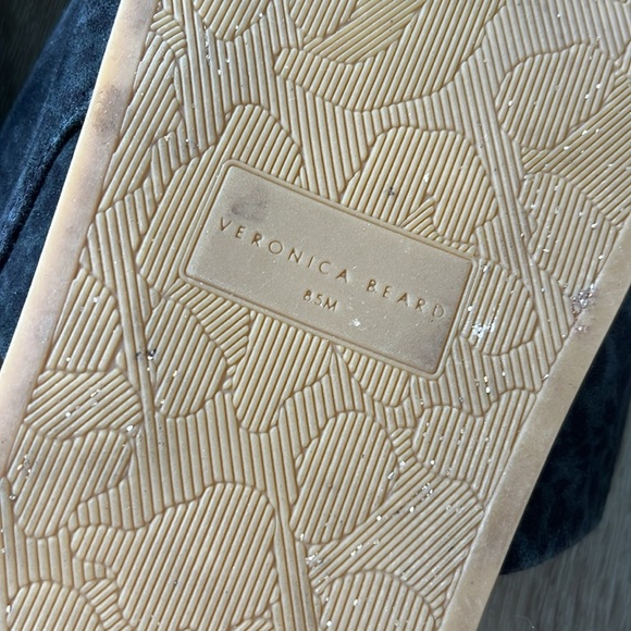 Veronica Beard Dresdyn Platform Cork Slide Sandal in Leopard Suede - Picture 10 of 10